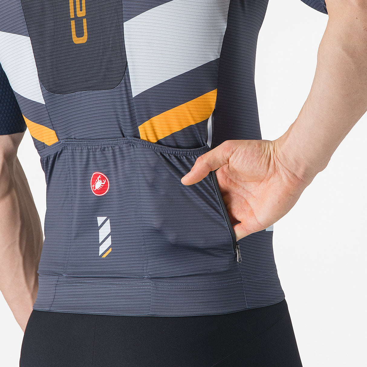 Maglia Castelli Unlimited Pro - Blu - O