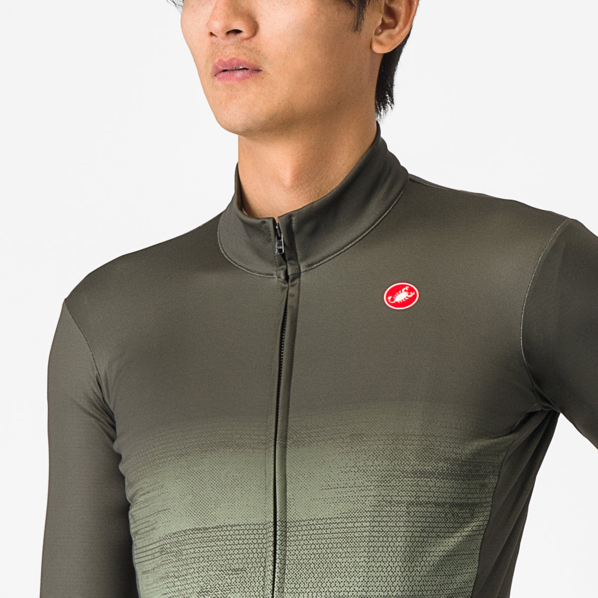 Maglia maniche lunghe Castelli Unlimited Thermal - Verde - A