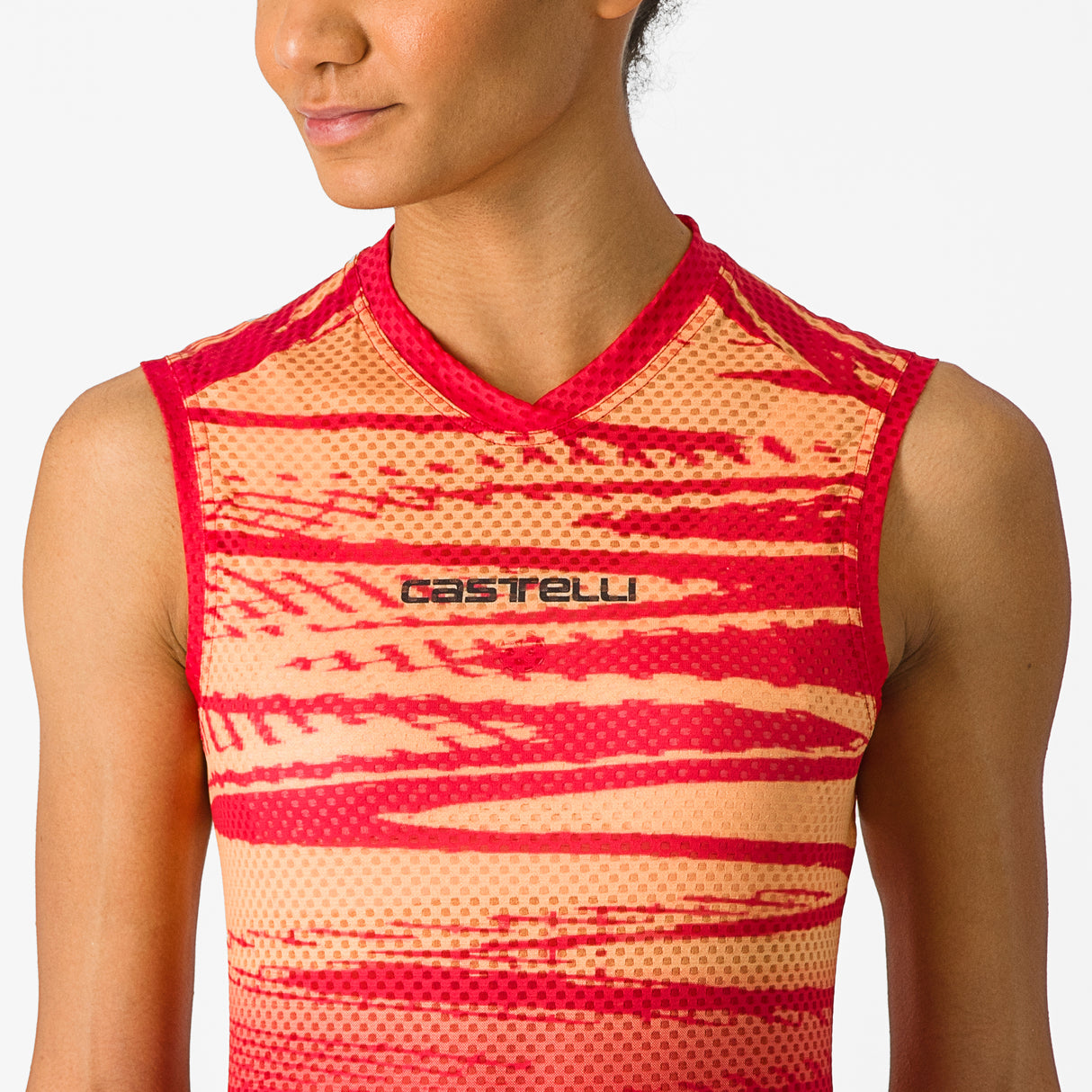 Maglia donna senza maniche Castelli Insider 2 - Rosa - Q