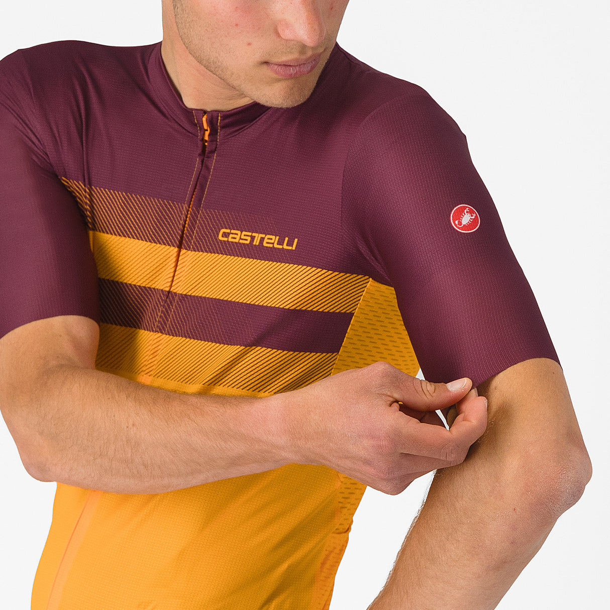 Maglia Castelli Simbolo - Arancio - A