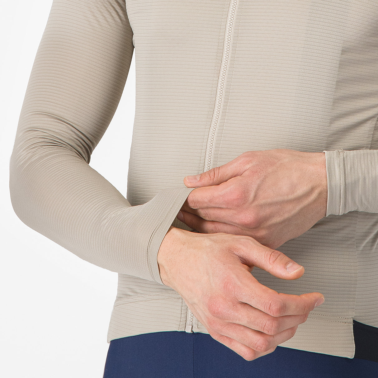 Maglia maniche lunghe Castelli Espresso - Beige - P