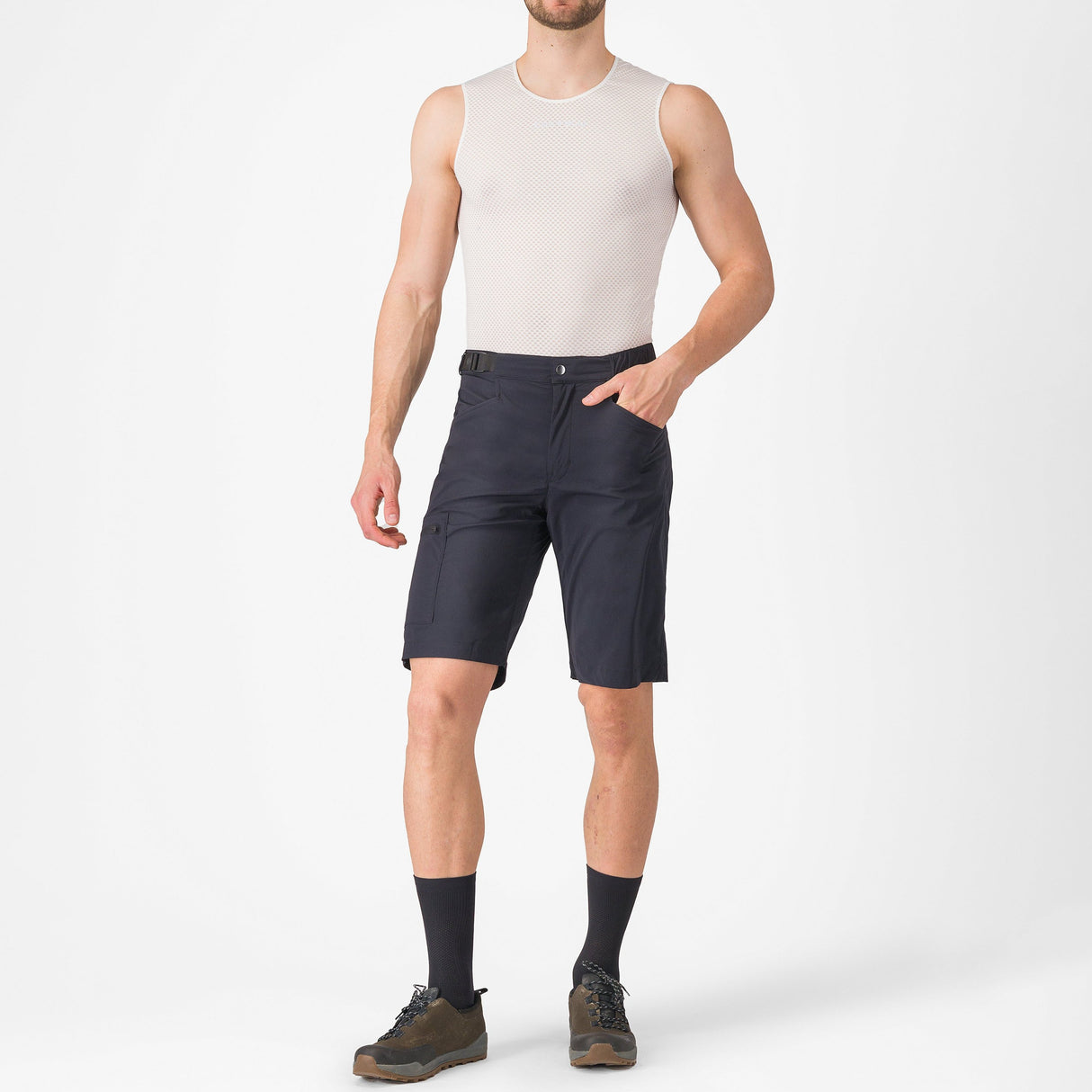 Pantaloncini Castelli Unlimited Adventure Baggy - Nero - M