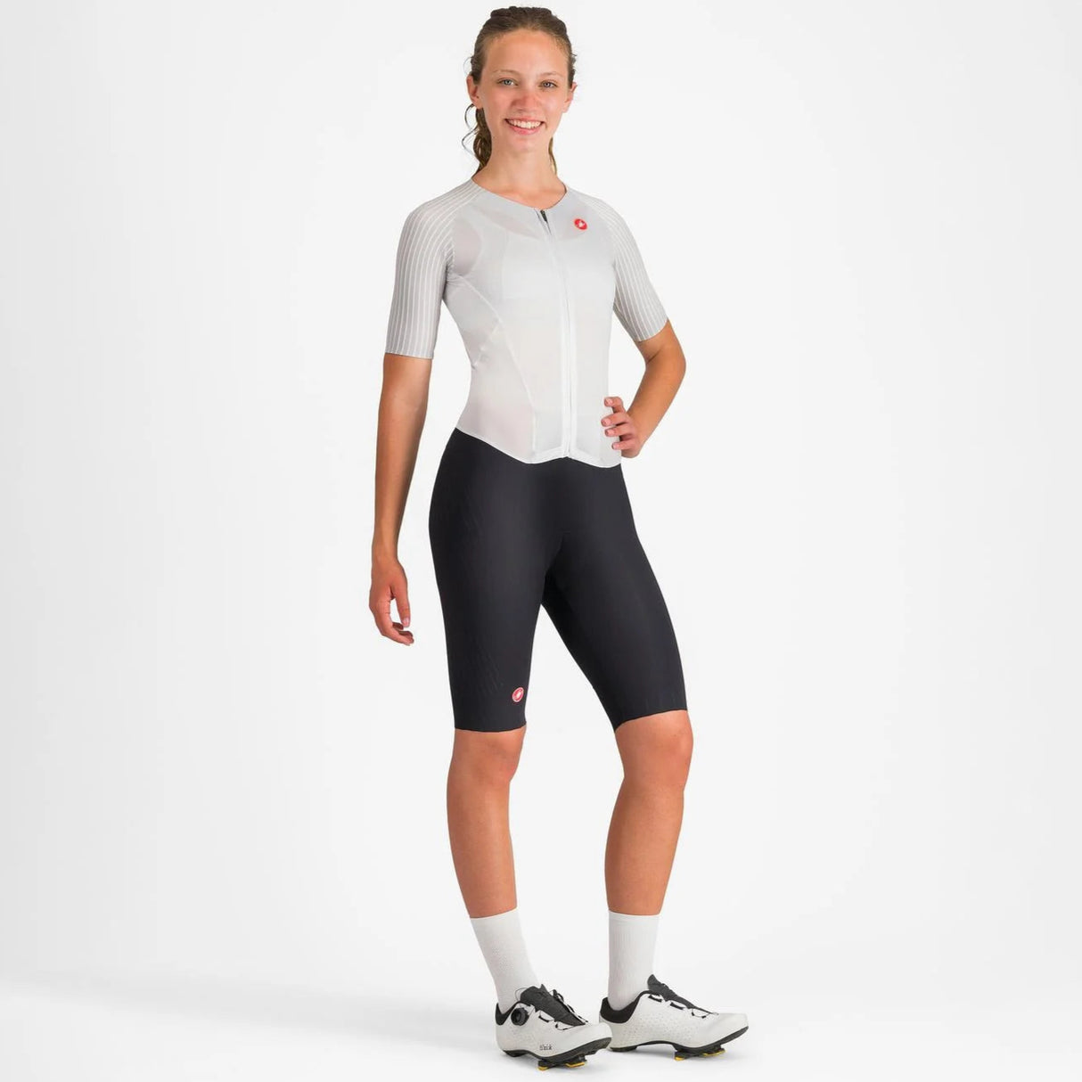 Body donna Castelli Free Sanremo 3 Suit - Bianco - G