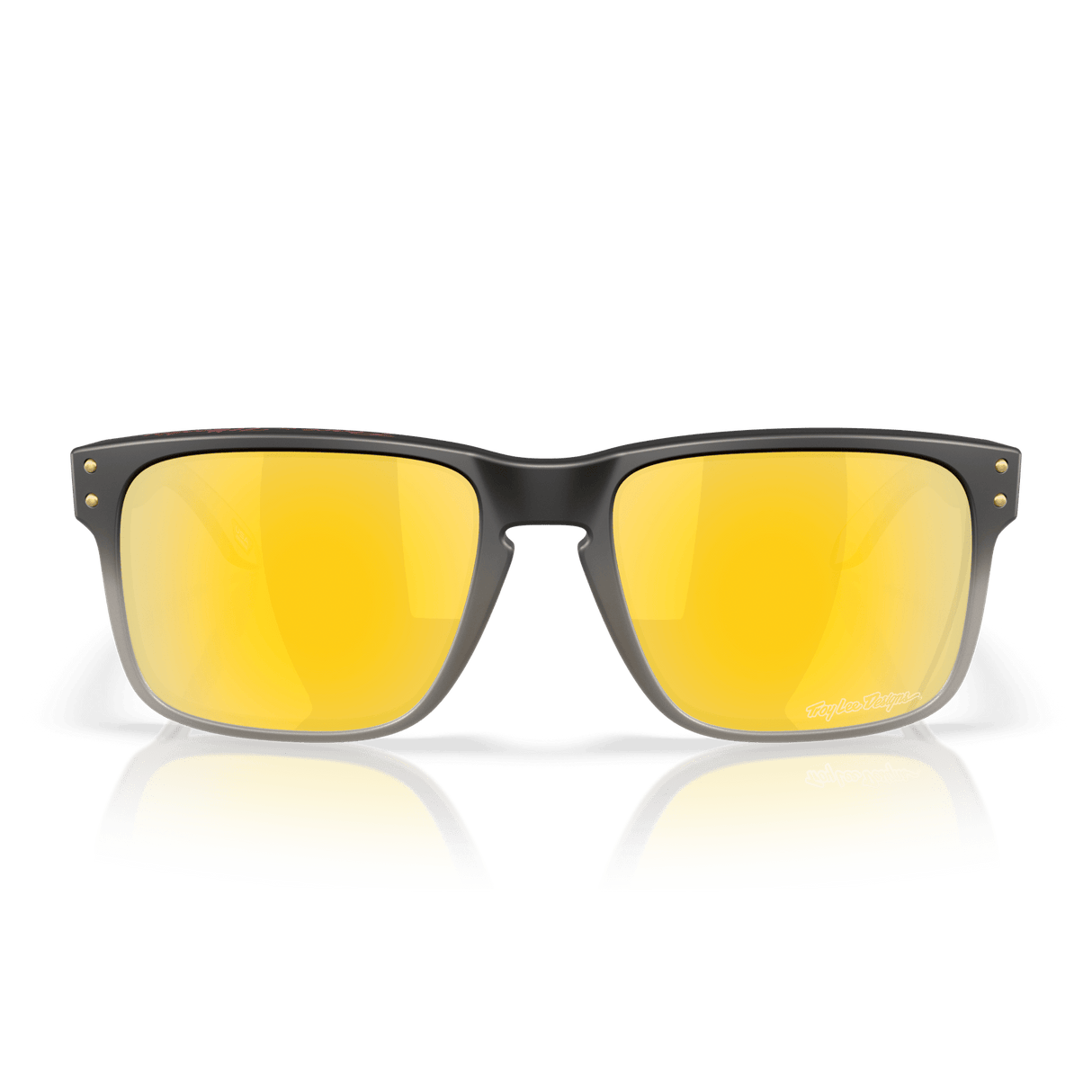 Occhiali Oakley Holbrook Troy Lee Design - Black Fade 24K Polarized - M