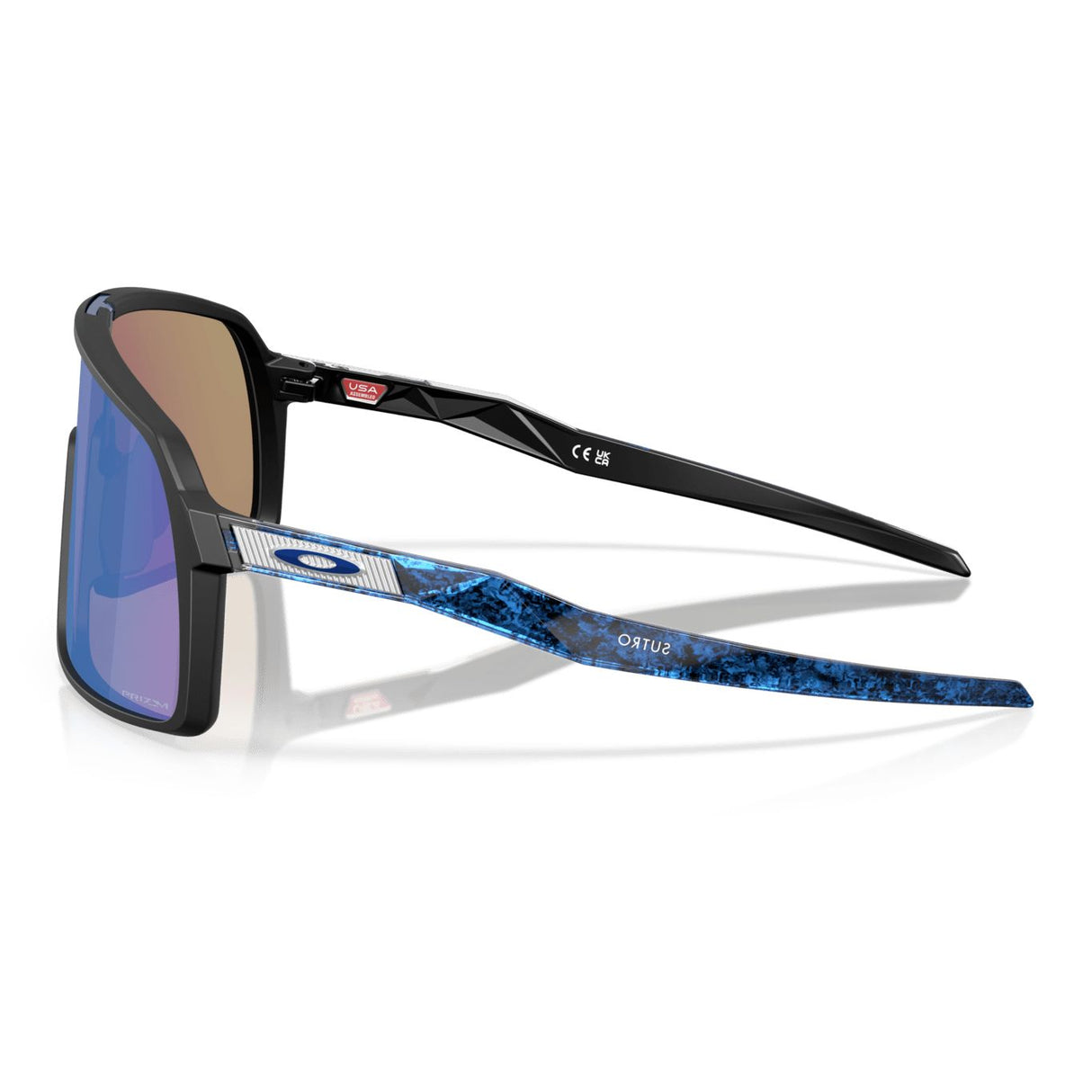 Occhiali Oakley Sutro - Matte Black Prizm Sapphire - A