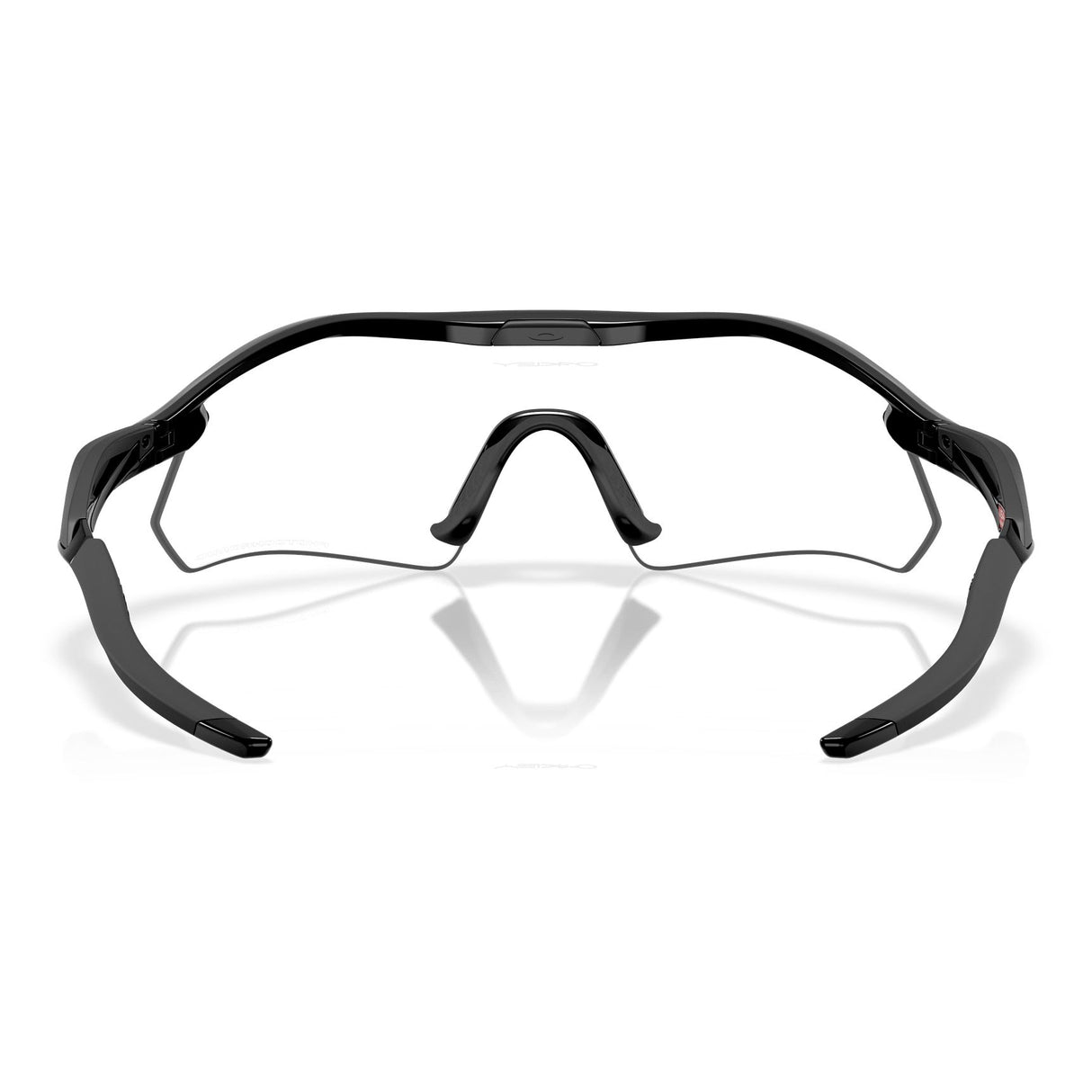 Occhiali Oakley Radar Plate - Polished Black Clear to black Iridium Photochromic - M