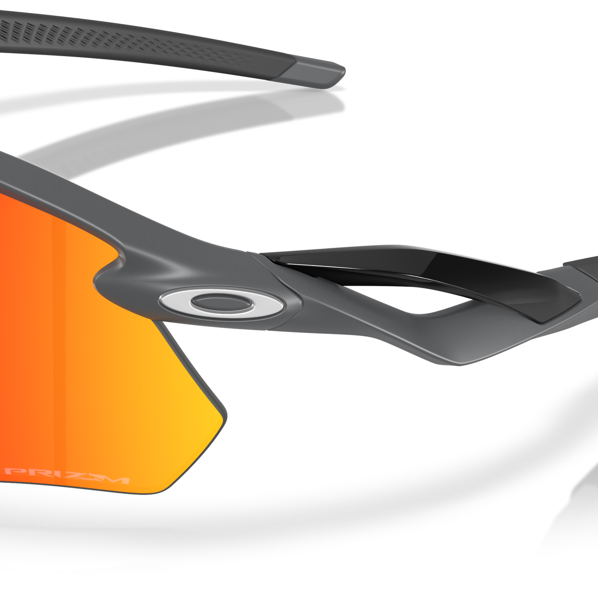 Occhiali Oakley Radar Plate - Matte Carbon Prizm Ruby - G