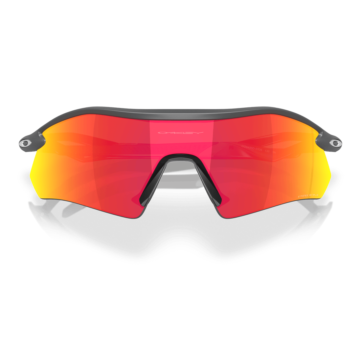 Occhiali Oakley Radar Plate - Matte Carbon Prizm Ruby - H