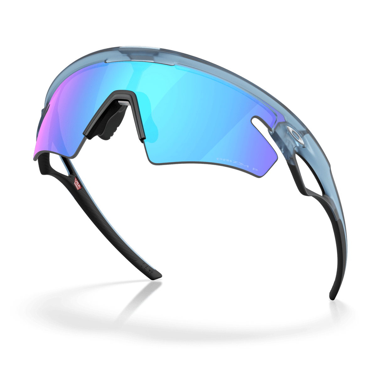 Occhiali Oakley Sphaera Slash - Matte Trans Stonewash Prizm Sapphire Polarized - C