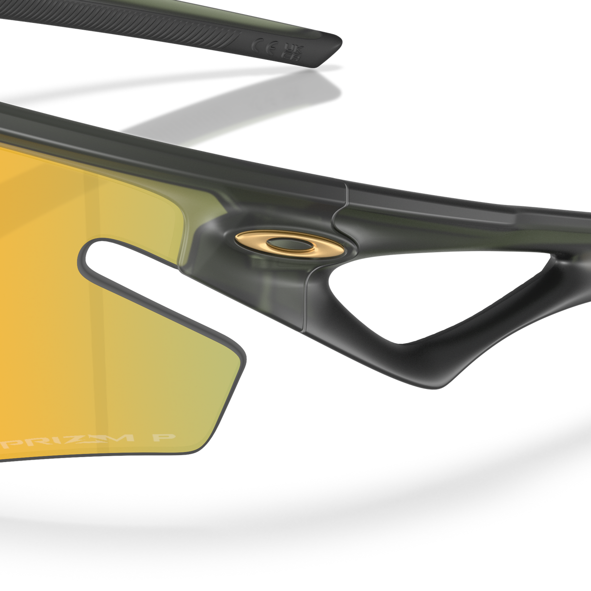 Occhiali Oakley Sphaera Slash - Matte Olive Ink Prizm 24K Polarized - M