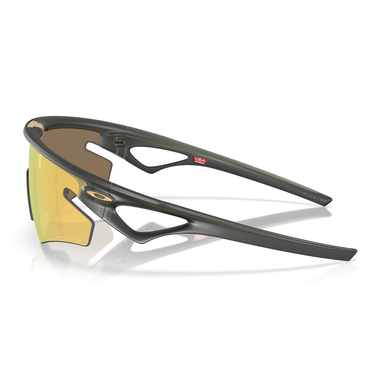 Occhiali Oakley Sphaera Slash - Matte Olive Ink Prizm 24K Polarized - H