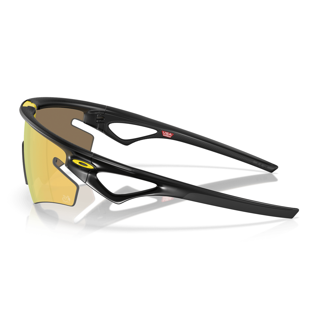 Occhiali Oakley Sphaera Slash Tour de France - TDF Matte Black Ink Prizm 24k Polarized - D