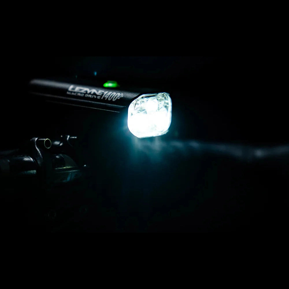 Luce anteriore Lezyne macro drive 1400+ - Nero - N