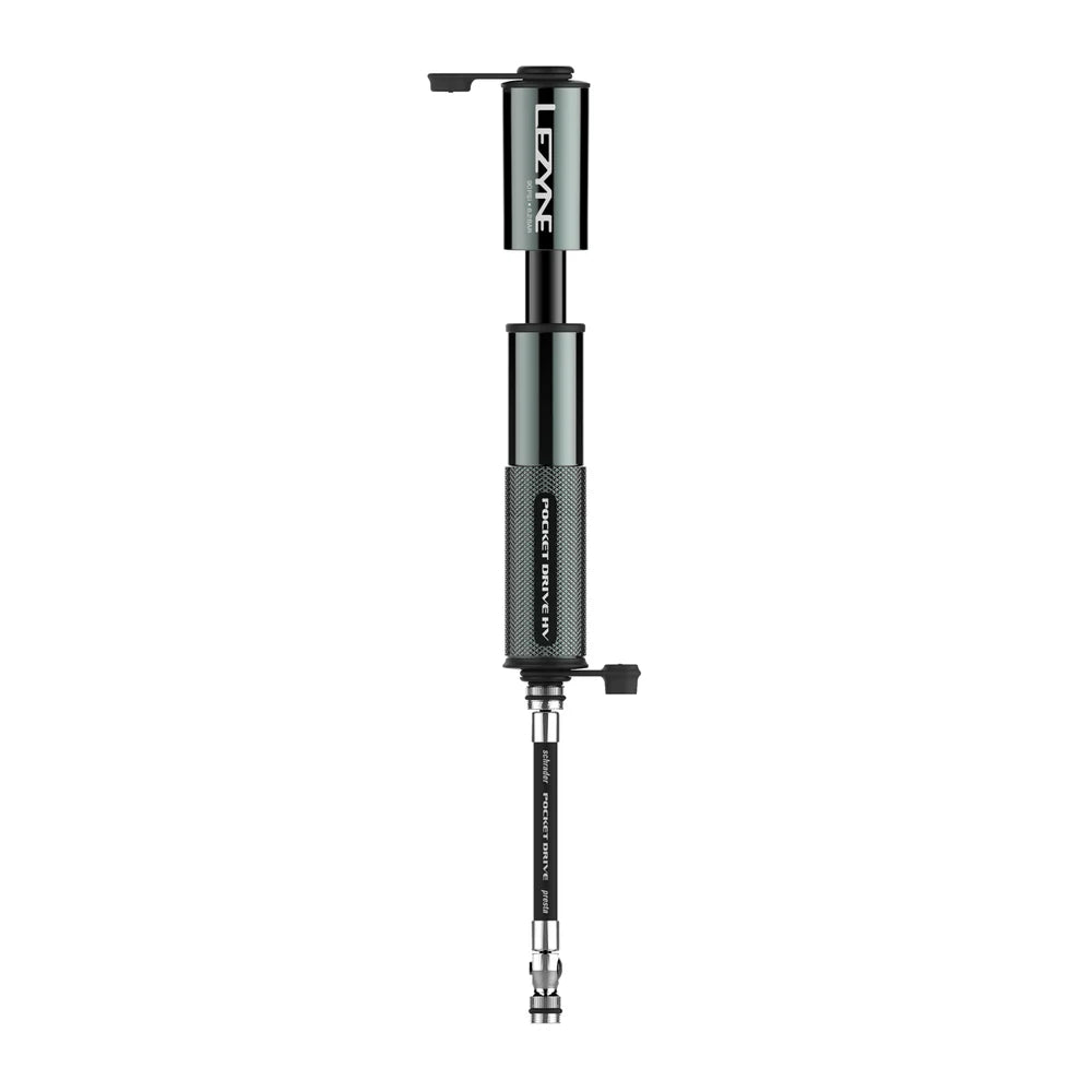 Mini-pompa aria Lezyne Pocket Drive Hv - Grigio