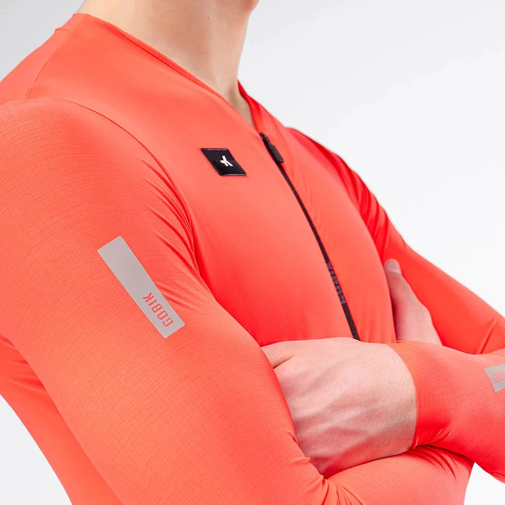 Maglia maniche lunghe Gobik Avalon Lava - Arancio
