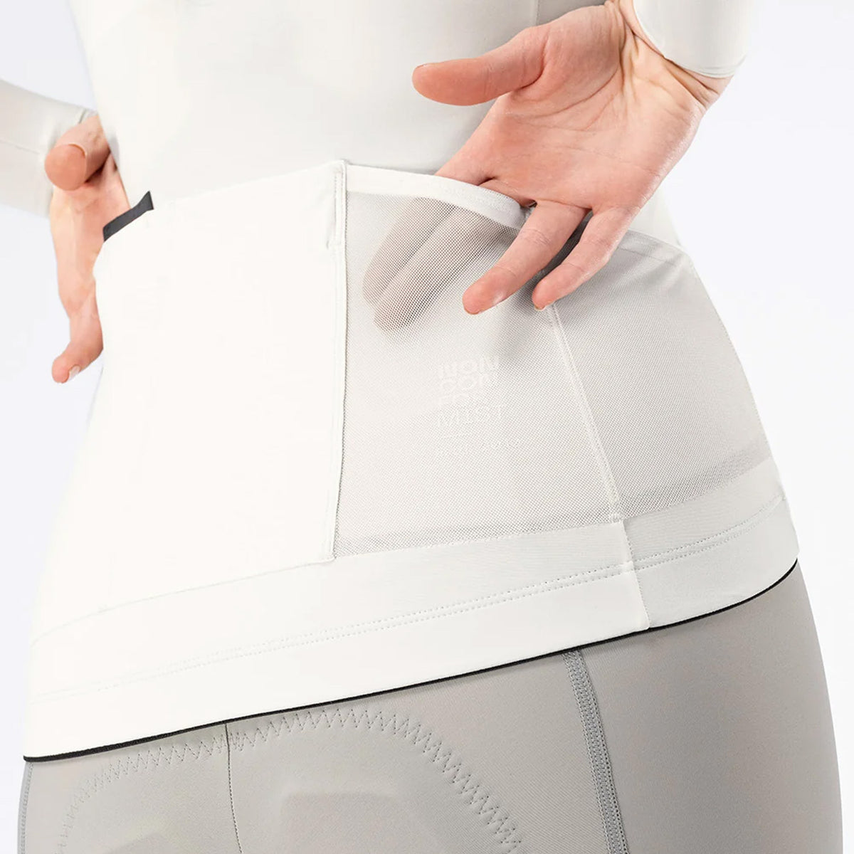 Maglia donna maniche lunghe Gobik Pacer Solid 2.0 Crepe - Beige