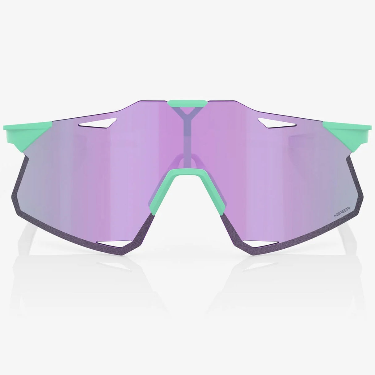 Occhiali 100% Hypercraft - Soft Tact Mint HiPER Lavander Mirror - Q