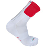 Calcetines Sportful Gruppetto - Blanco rojo