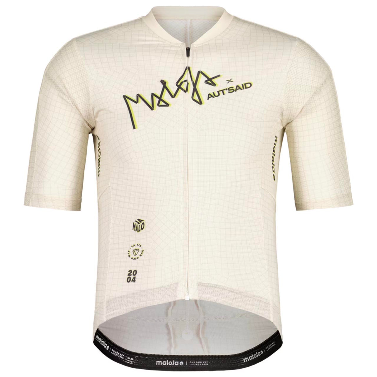 Maloja PaulM. Gravel 1/2 trikot - Weiss