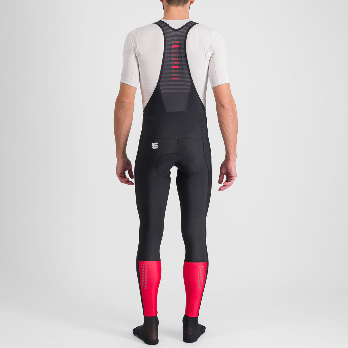 Calzamaglia Sportful Classic - Nero rosso - L