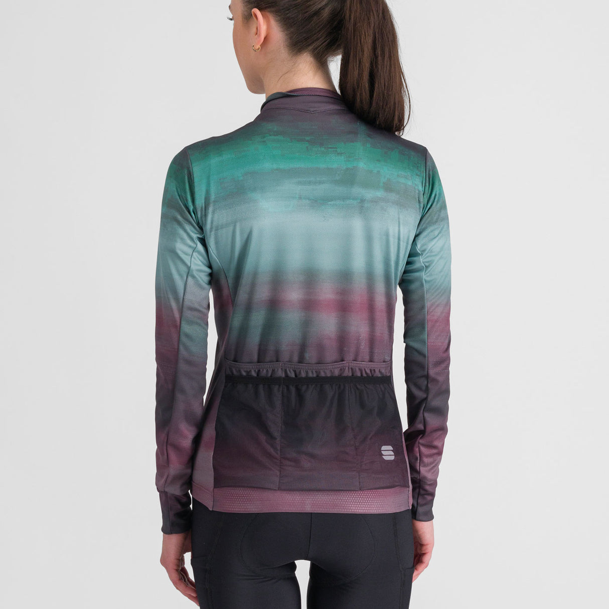 Maglia donna maniche lunghe Sportful Flow Supergiara - Verde - A