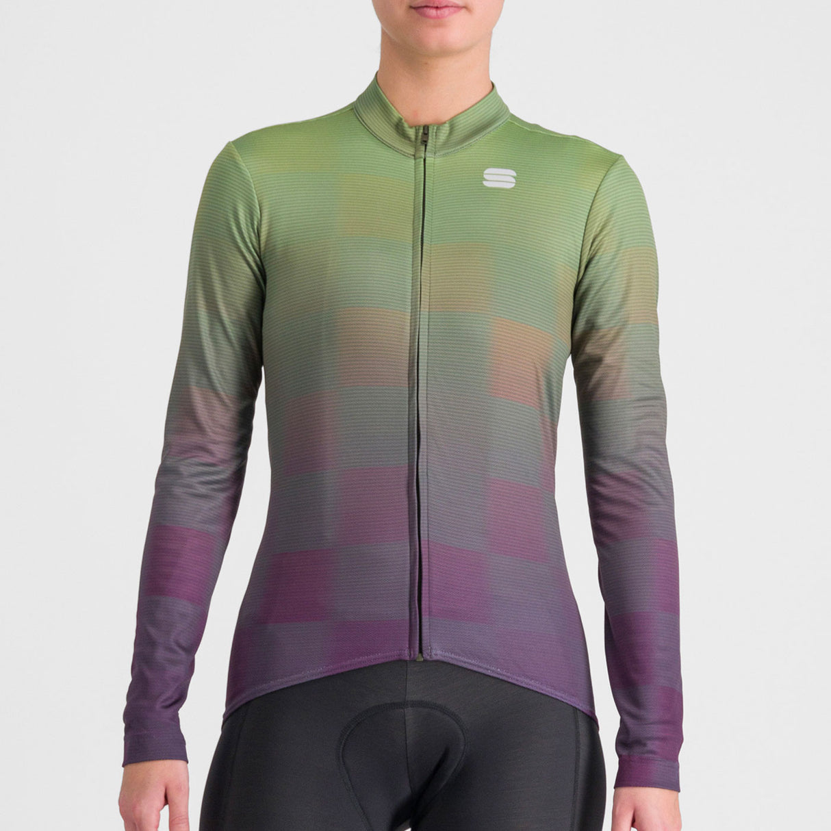 Maglia donna maniche lunghe Sportful Rocket - Verde - E