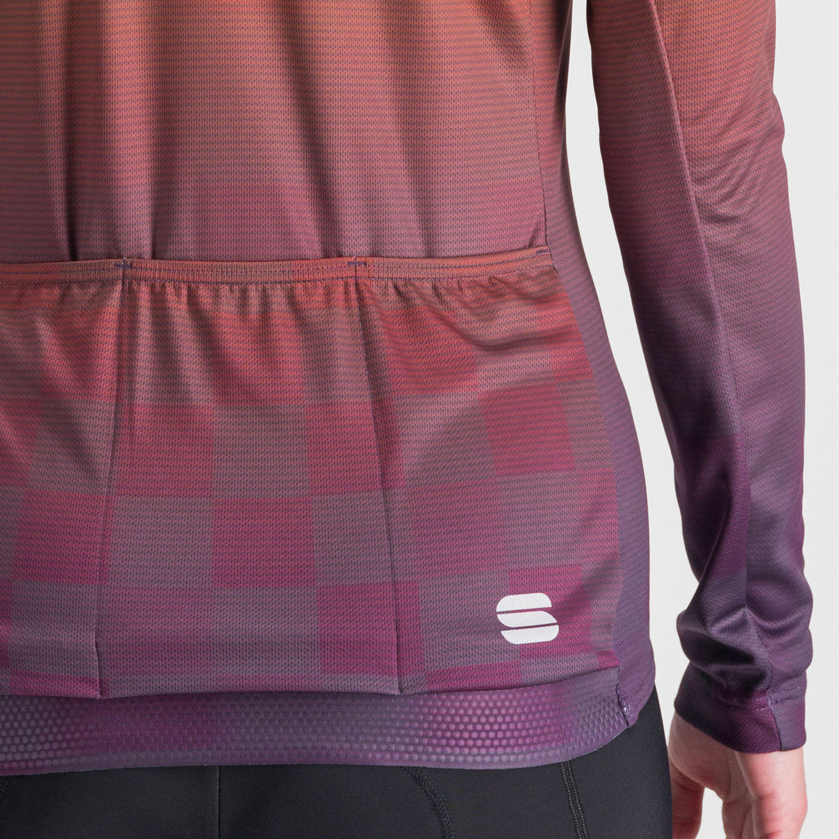 Maglia donna maniche lunghe Sportful Rocket - Rosso - P