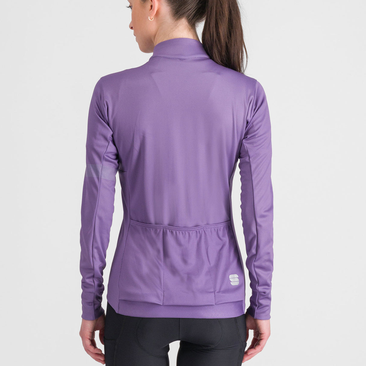 Maglia donna maniche lunghe Sportful Supergiara - Viola - N