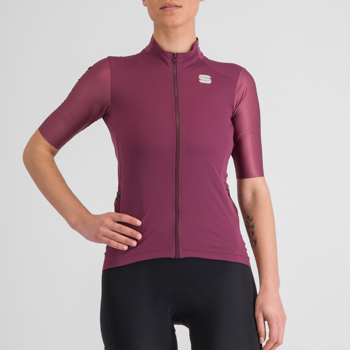 Maglia donna Sportful Supergiara - Bordeaux - I