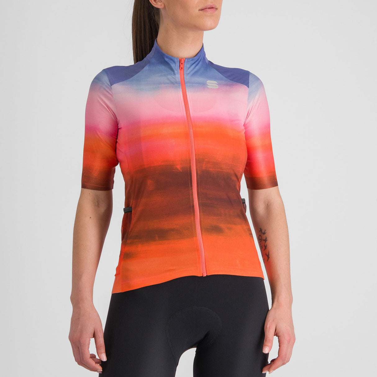 Maglia donna Sportful Flow Supergiara - Arancio - L