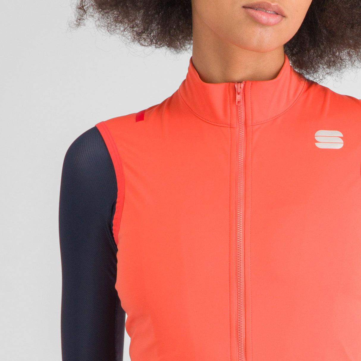 Gilet donna Sportful Fiandre Pro - Arancio - I