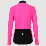 Assos Uma GT pring Fall C2 woman long sleeves jersey - Pink fluo