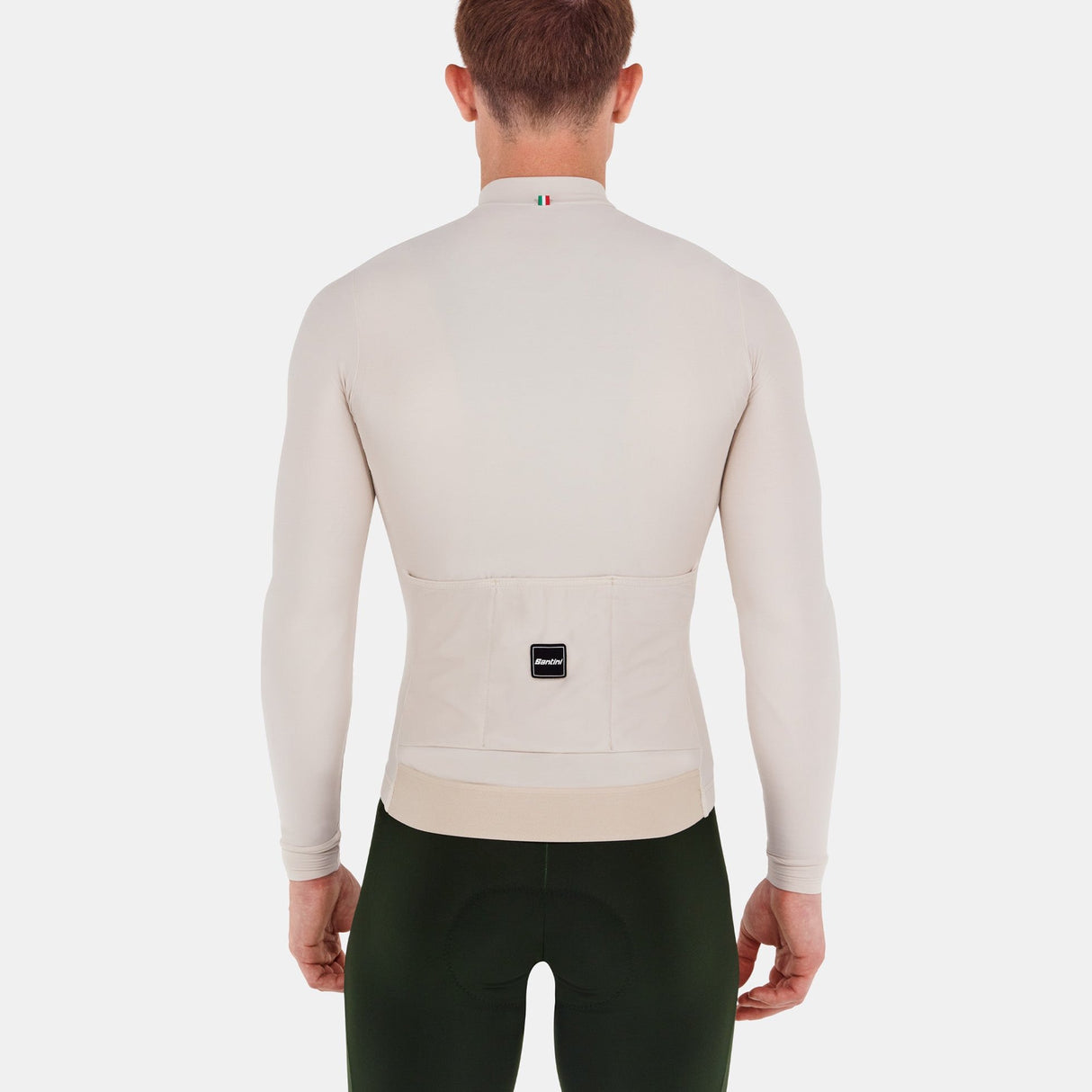 Maglia maniche lunghe Santini RTR - Beige - A