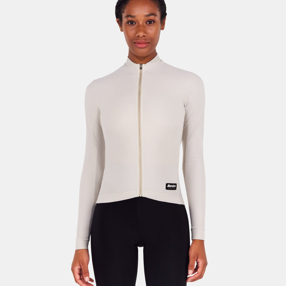 Maglia maniche lunghe Santini RTR - Beige - B