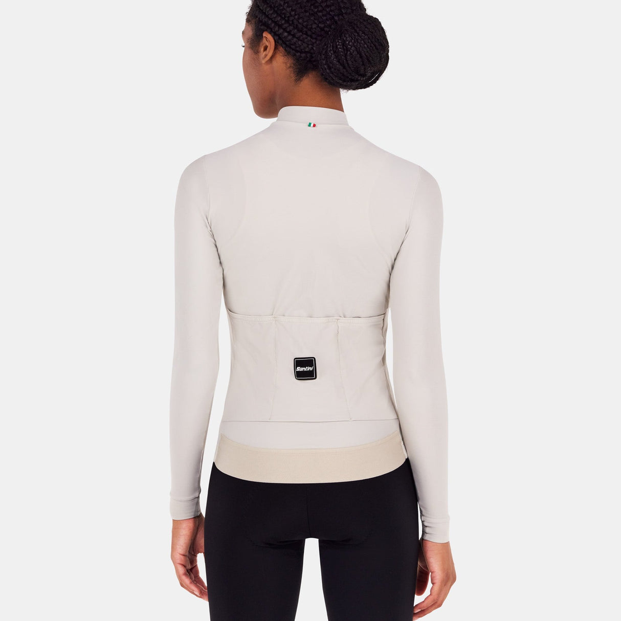 Maglia maniche lunghe Santini RTR - Beige - C