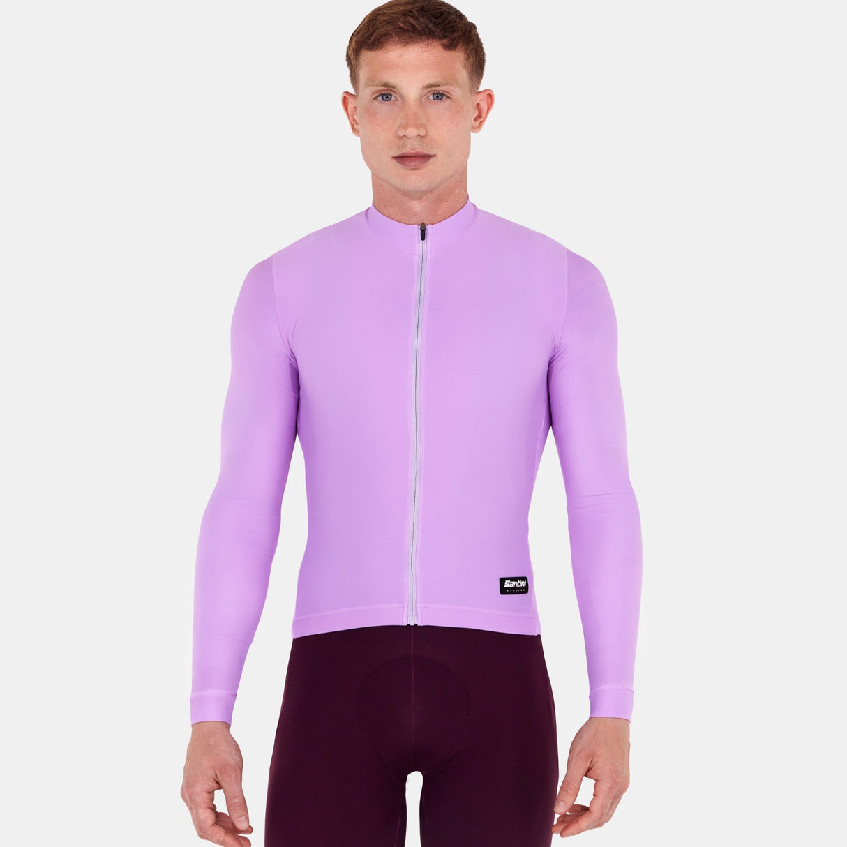 Maglia maniche lunghe Santini RTR - Viola - D