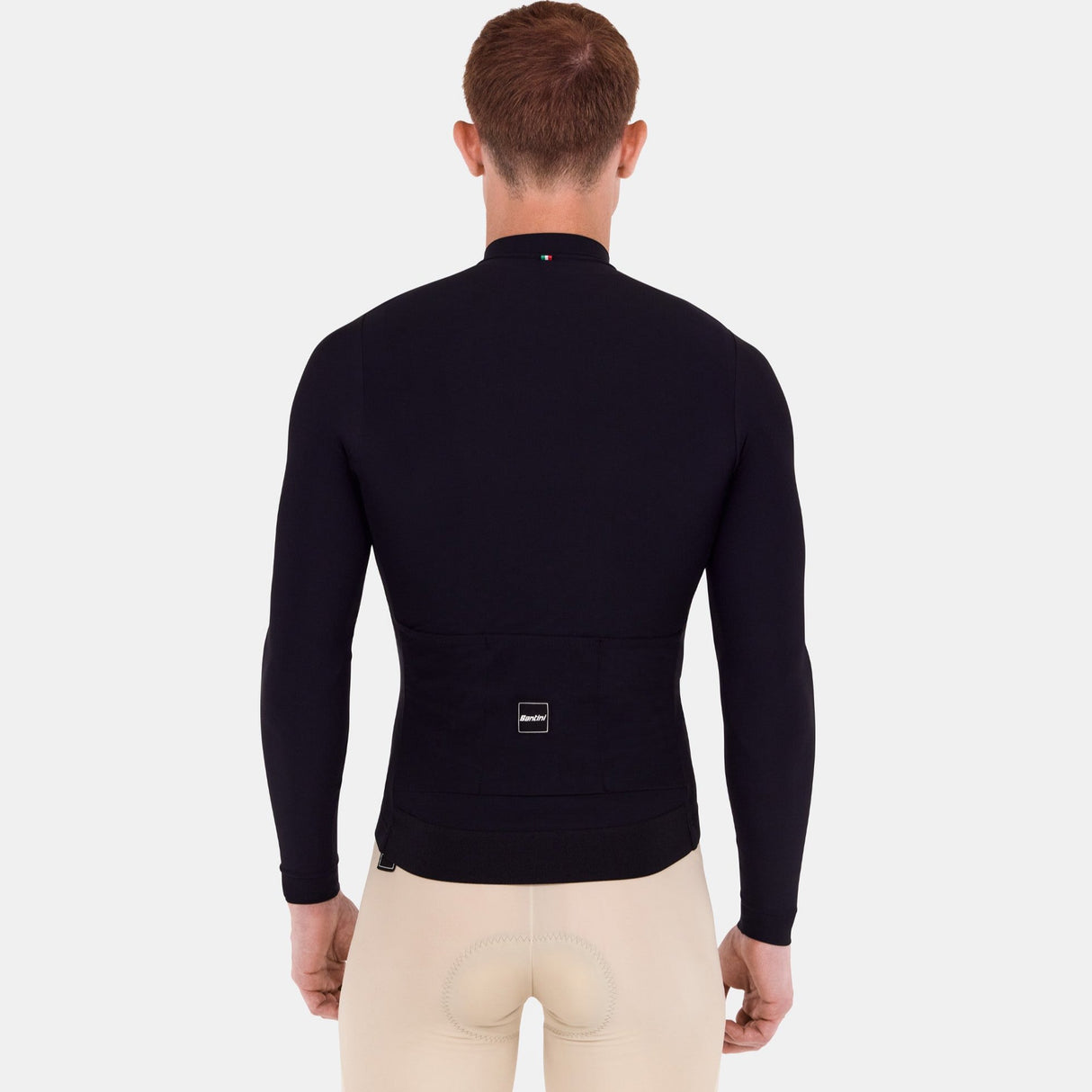 Maglia maniche lunghe Santini RTR - Nero - M