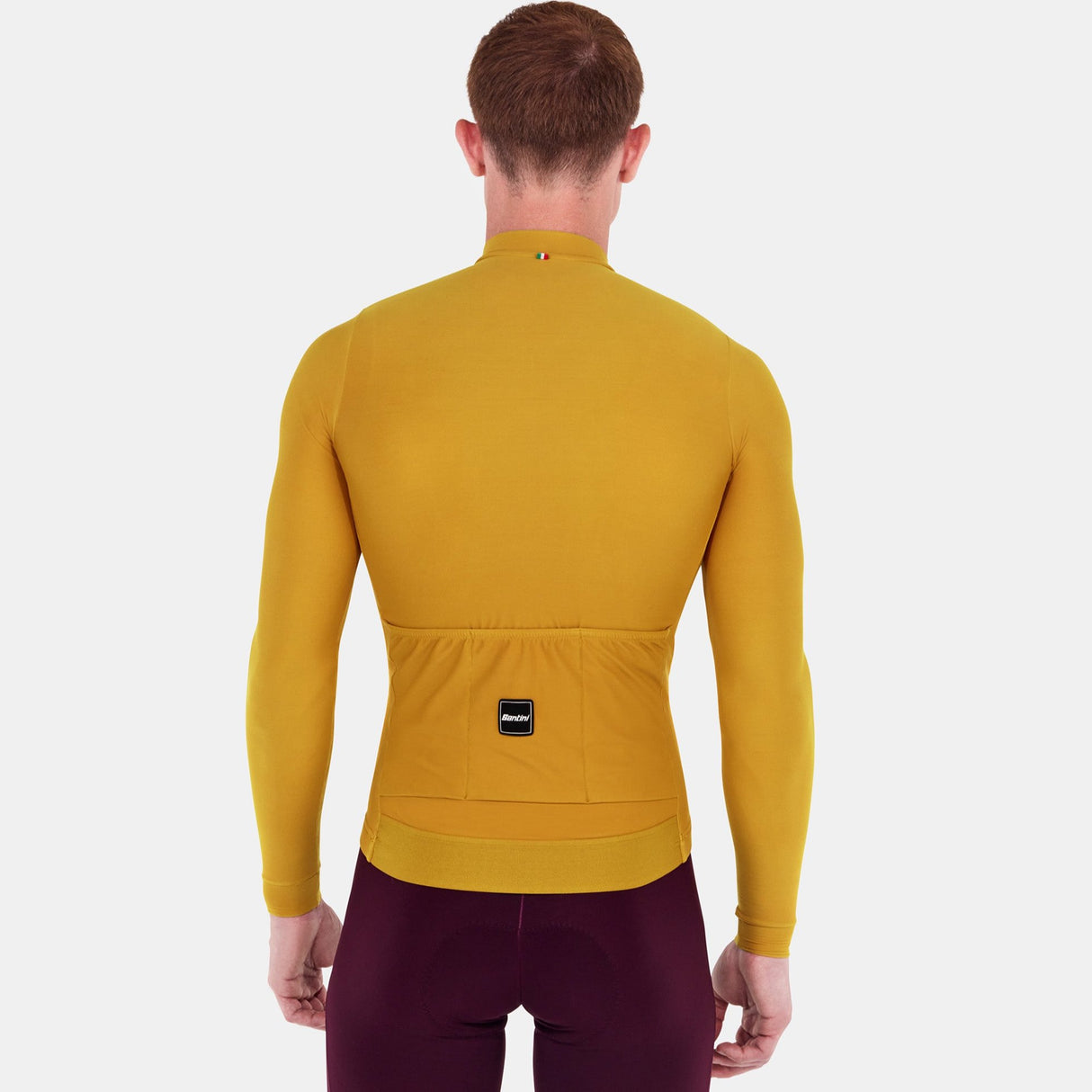 Maglia maniche lunghe Santini RTR - Giallo - H