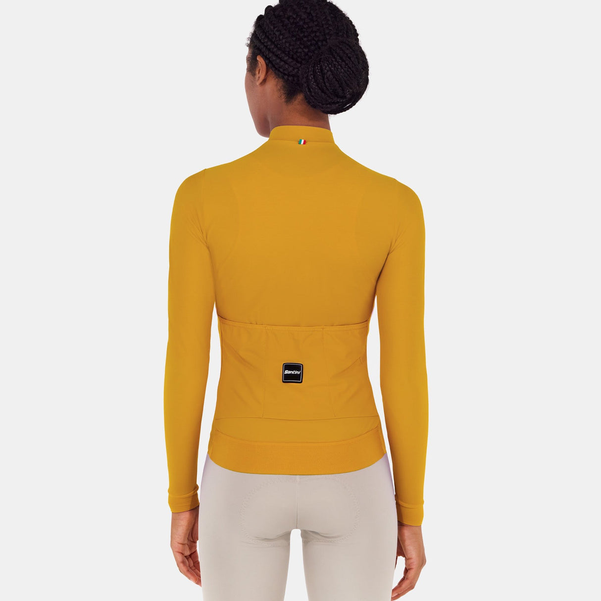 Maglia maniche lunghe Santini RTR - Giallo - L