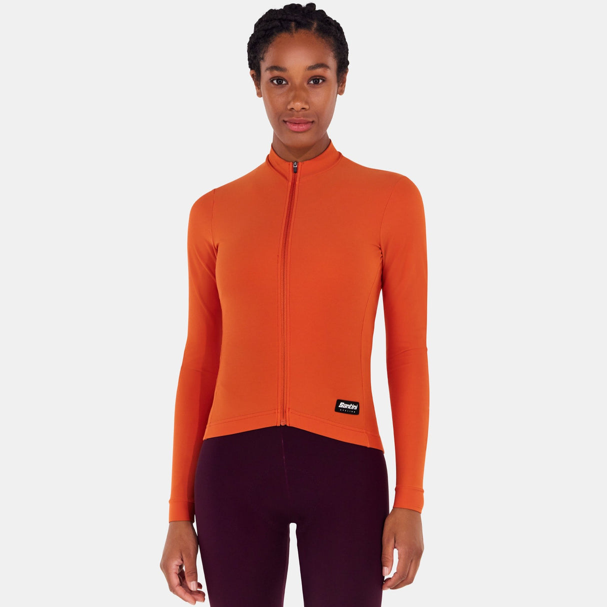 Maglia maniche lunghe Santini RTR - Arancio - F
