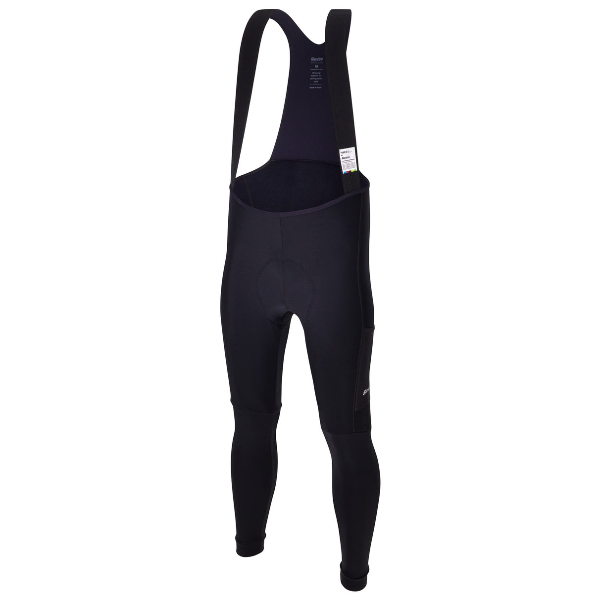 Culotte largo Santini UCI - Negro