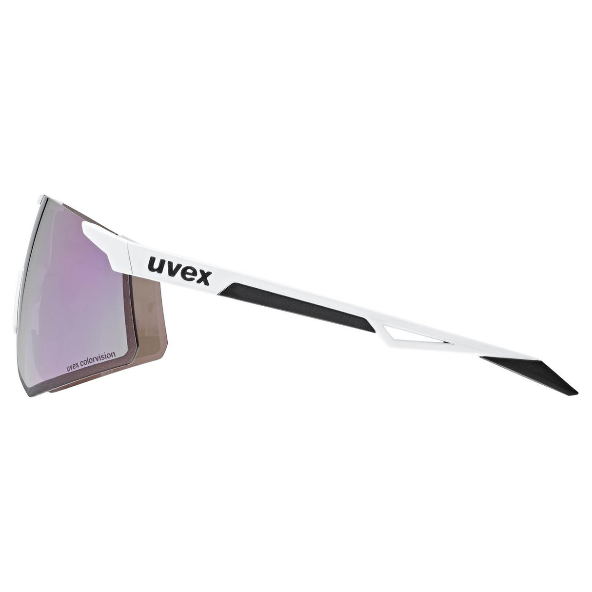 Occhiali Uvex Pace Perform CV - White Matt Pushy Pink - M
