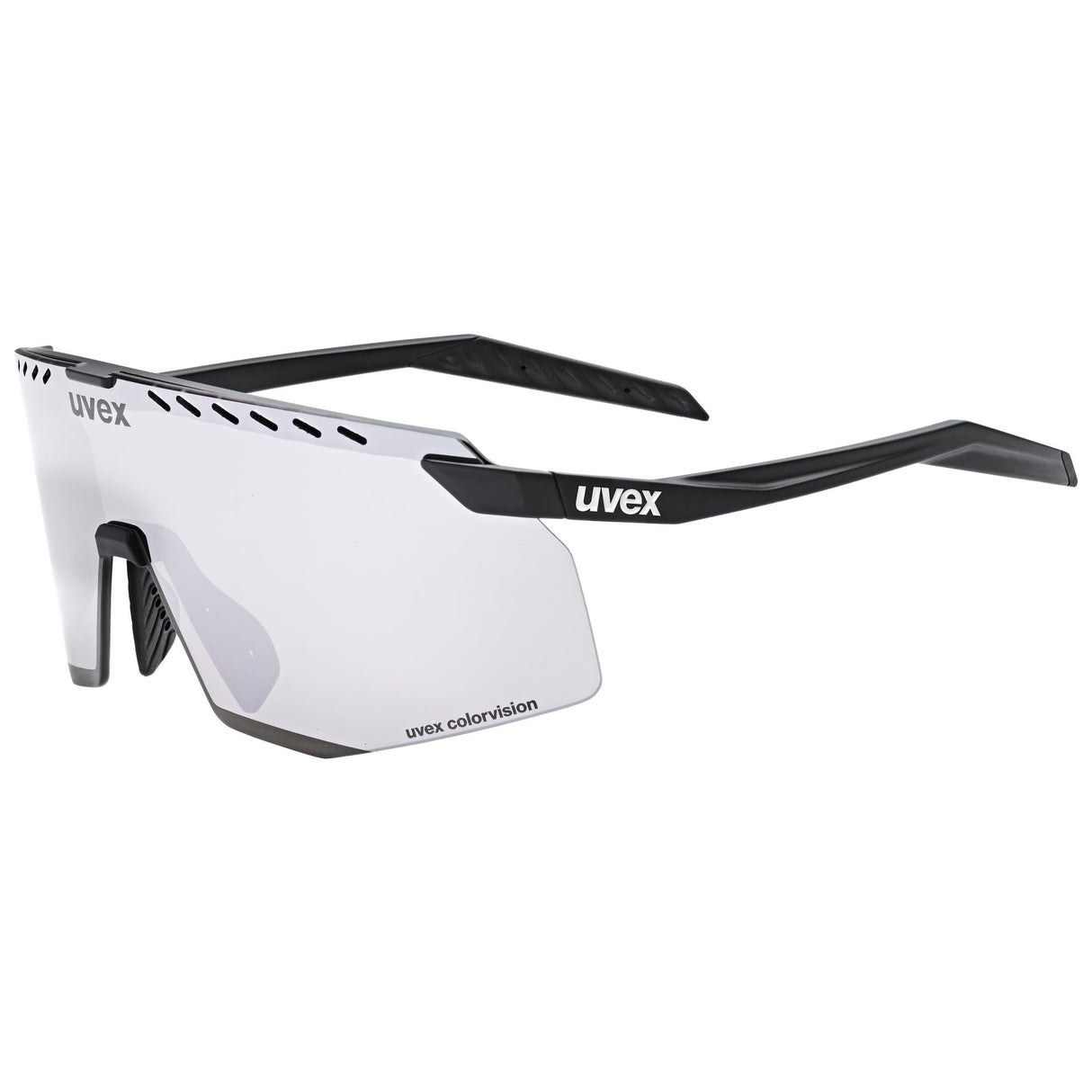 Occhiali Uvex Pace Stage CV - Black Matt Serlous Silver - C
