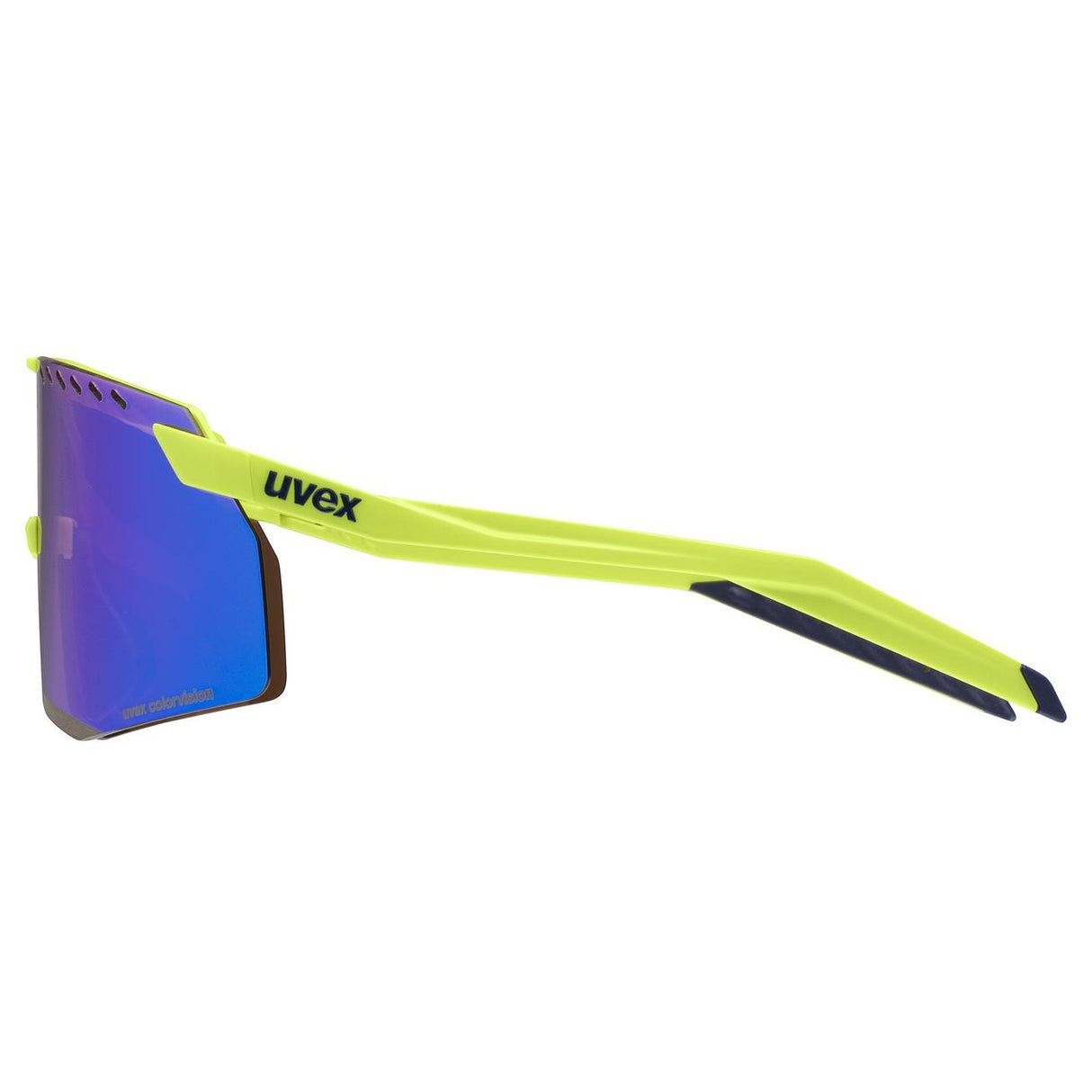 Occhiali Uvex Pace Stage CV - Yellow Matt Buzzy Blue - E