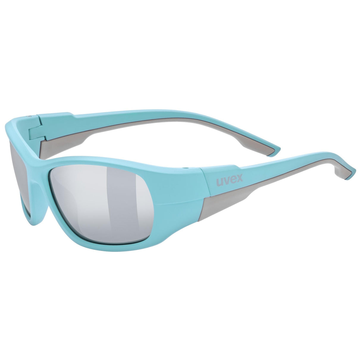 Occhiali Bambino Uvex Sportstyle 514 - Lightblue Matt Mirror Silver - A