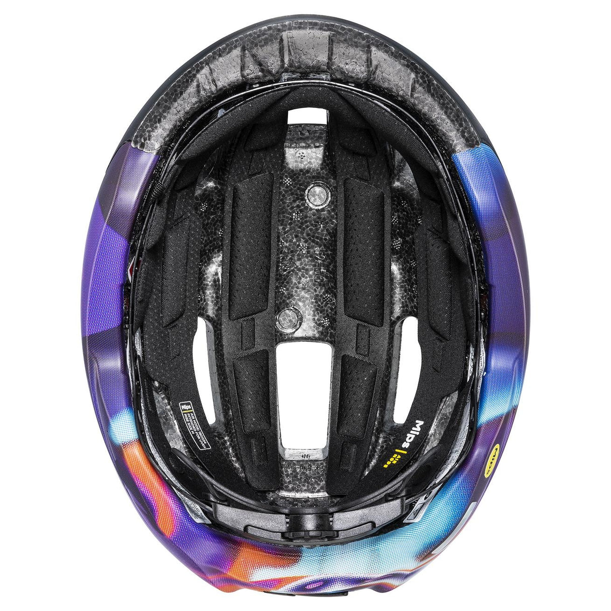 Casco Uvex Rise Pro Mips - Nero galaxy - D