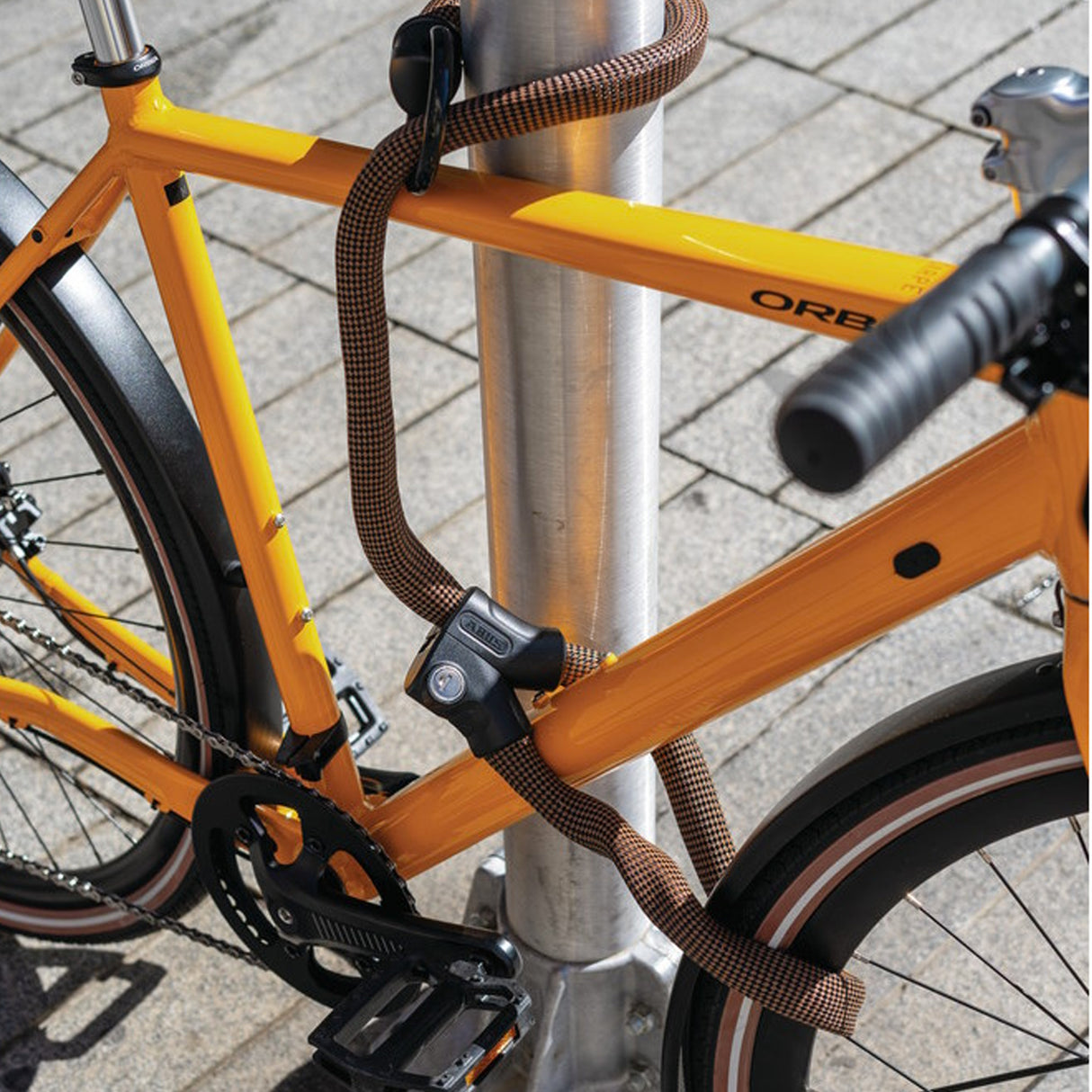 Lucchetto Abus Infinity Loop 1806/140 autumn - Arancio - A