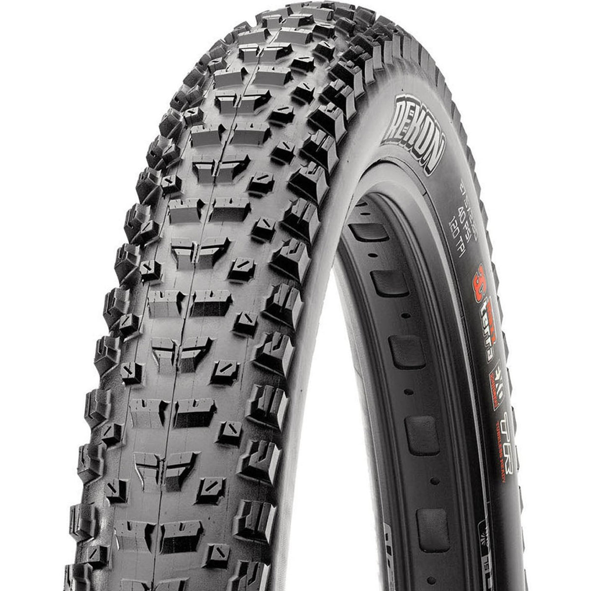 Copertone Maxxis Rekon EXO+ TR 60TPI pieghevole 3C MaxxTerra - 29 x 2.60 - Nero - I