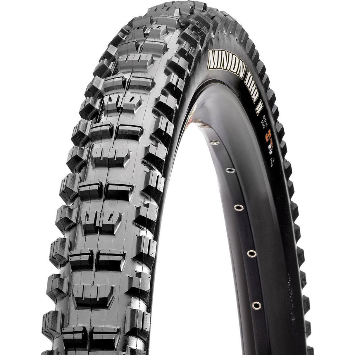 Copertone Maxxis Minion DHR II EXO TR 60TPI pieghevole dual - 27.5 x 2.40 - Nero - Q