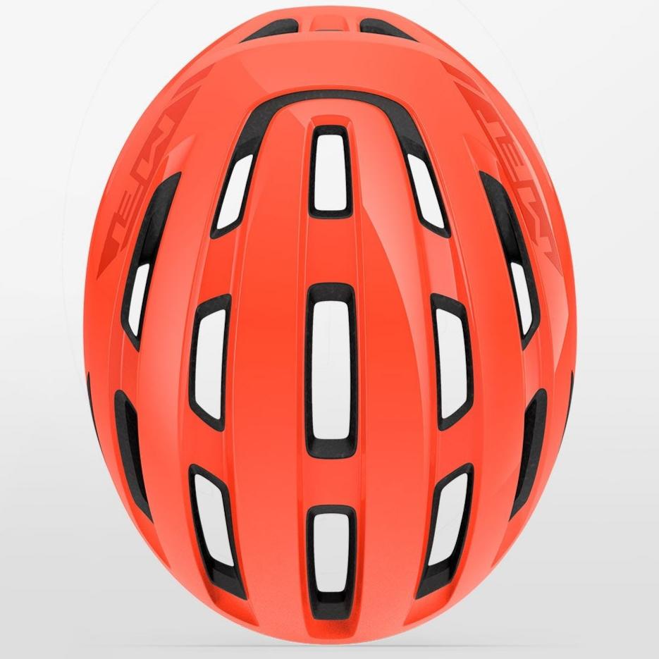 Casco Met Miles - Rosso - H